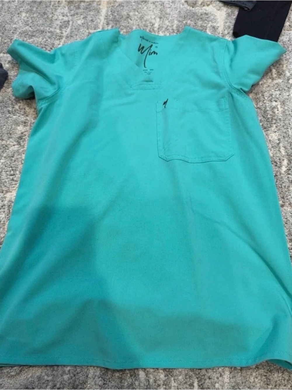 Teal Pocket V-Neck Men’s Shirt